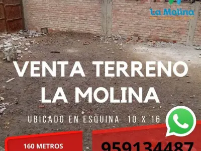 VENTA DE TERRENO EN LA MOLINA A 5 MINUTOS DEL OVALO LOS CONDORES