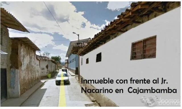 VENTA DE CASA COMO TERRENO JR NACARINO A DOS CUADRAS DE PLAZA - 1
