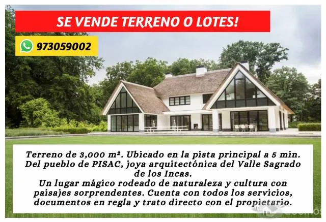 !VENDO TERRENO! - 2