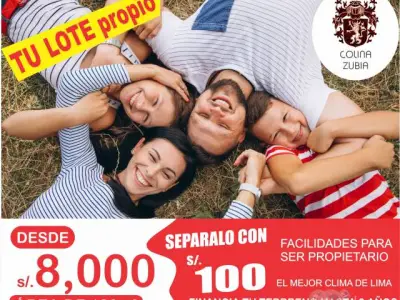 VENTA DE LOTES, TERRENOS, CON TITULO DE PROPIEDAD.