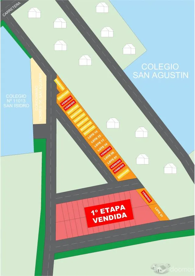 Vendo Lotes de 120 m² en El Km. 8 Carretera a Pimentel - Chiclayo — foto 3