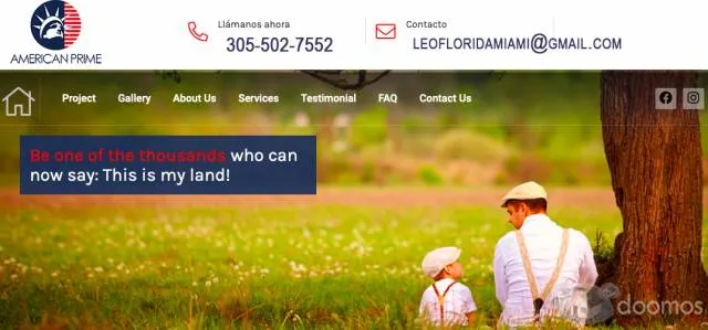 Venta de terrenos residenciales en Florida Estados Unidos - 1