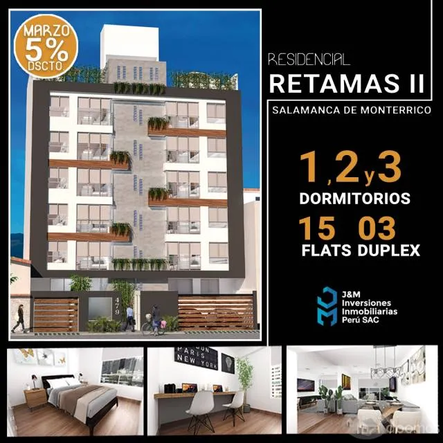 VENTAS DE DEPARTAMENTOS DE ESTRENO " LAS RETAMAS II" — foto 2