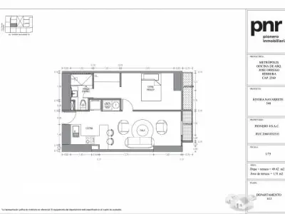 Departamento de estreno 50m2