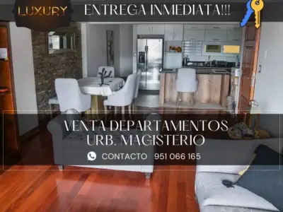 Urbanización Magisterio. Departamentos de estreno ENTREGA INMEDIATA!