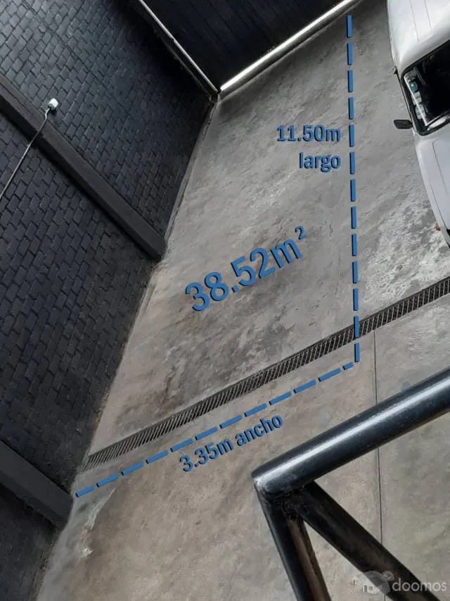 Alquilo 38m2 espacio en local grande para taller bicicletas o motos, almacen, otros Magdalena — foto 2