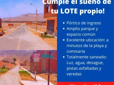 VENTA DE TERRENO OPORTUNIDAD