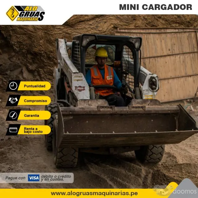 se alquila minicargador bobcat — foto 3