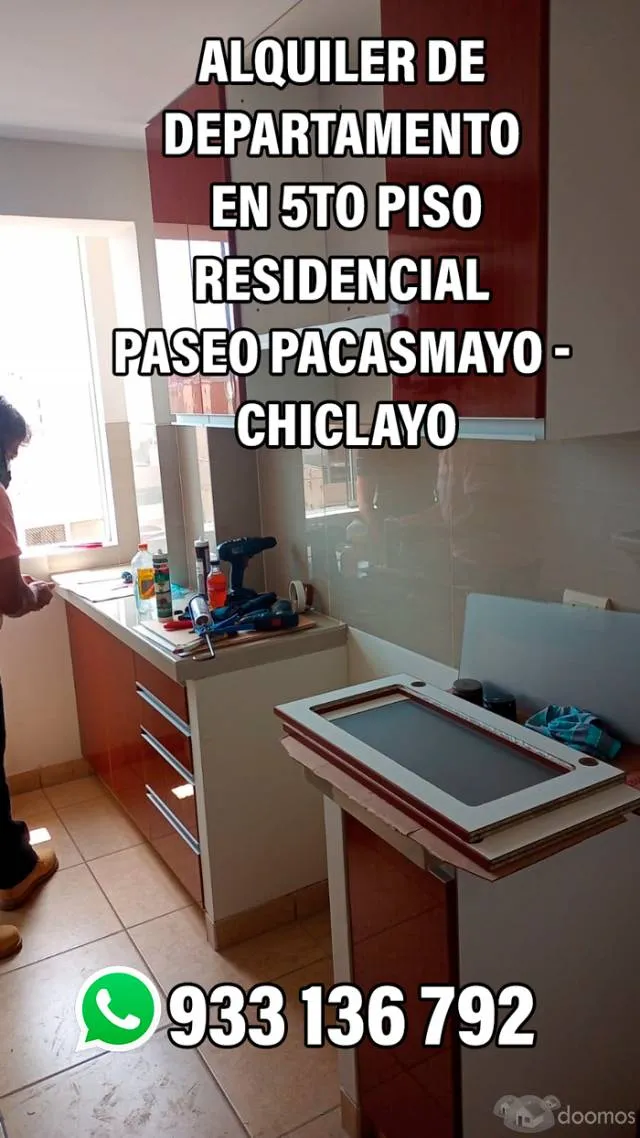Alquiler de departamento en Residencial Paseo Pacasmayo - Chiclayo — foto 2