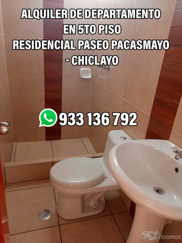 Alquiler de departamento en Residencial Paseo Pacasmayo - Chiclayo — foto 7