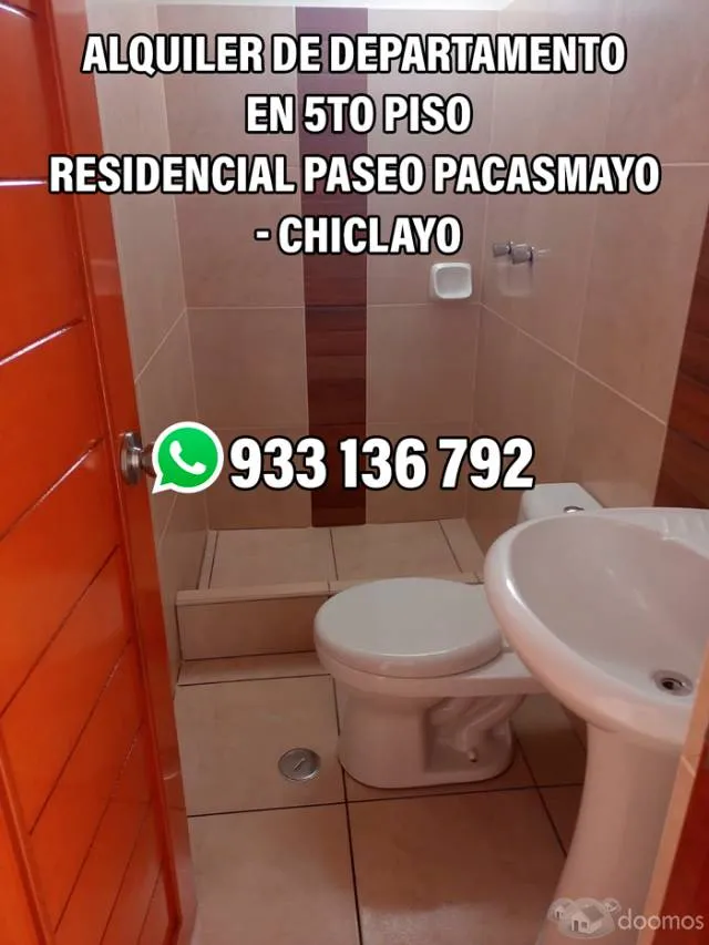 Alquiler de departamento en Residencial Paseo Pacasmayo - Chiclayo — foto 8