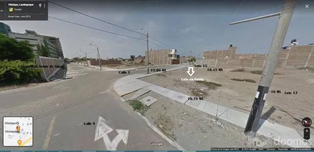 Venta Terreno doble Frente en Pimentel Chiclayo — foto 2