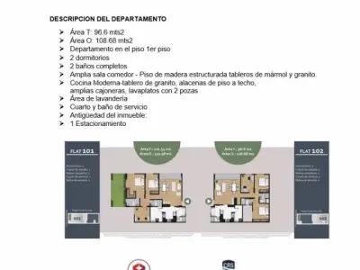 DEPARTAMENTO FLAT 101 SURCO