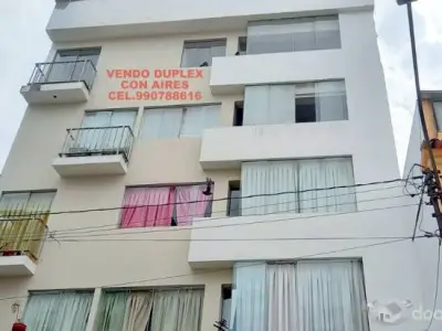VENDO DUPLEX  DE ESTRENO  MAS  AIRES Y COCHERA  ZONA CENTRICA DE LINCE