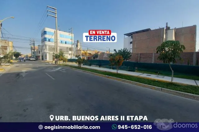 TERRENO EN ESQUINA EN URB BUENOS AIRES NUEVO CHIMBOTE — foto 1