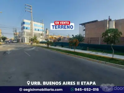 TERRENO EN ESQUINA EN URB BUENOS AIRES NUEVO CHIMBOTE