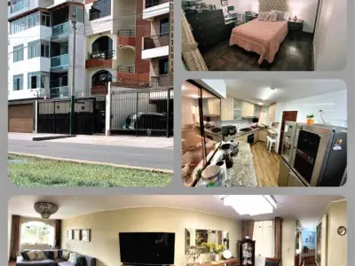 DEPARTAMENTO FLAT 135mt + COCHERA 2do piso (Edif solo 4 dptos) Por Wong T Marsano, Estac Tren, Parque Ecológico