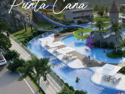 PROYECTO EN PUNTA CANA CON SU PROPIO PARQUE TEMATICO