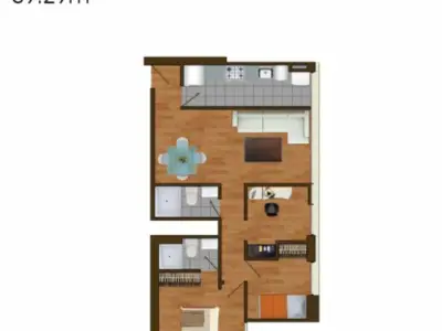 ALQUILO DEPARTAMENTO MODERNO