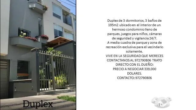 ZONA EXCLUSIVA - CASUARINAS - SURCO  Duplex de 3 dormitorios de 195m2 Y 2 GARAGES — foto 6