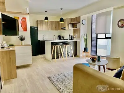 ¡ Departamento amoblado de estreno !