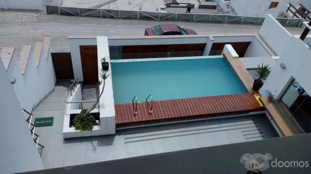 Alquiler de casa de playa de 3 pisos en Toyo Seco (KM 122 Panamericana Sur). — foto 2