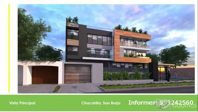 Departamento vista calle Chacarilla San Borja limite Surco — foto 2