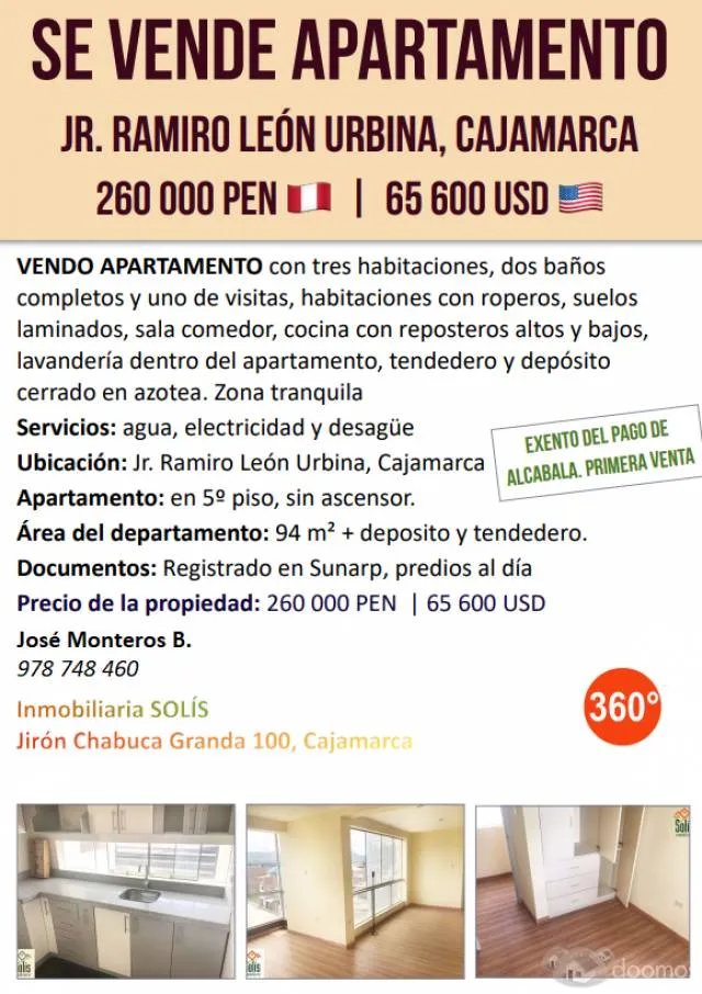 Departamento a Estrenar en Venta - 1