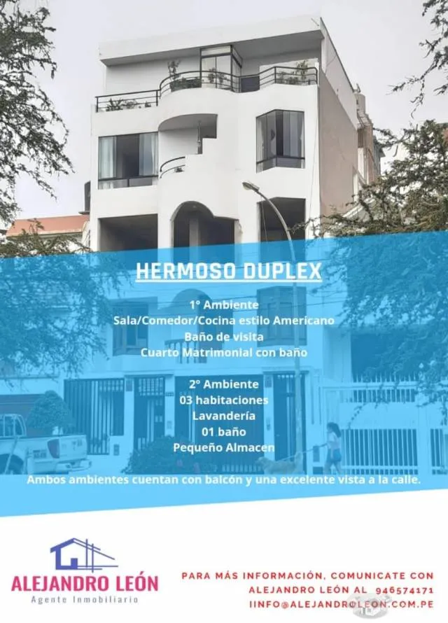SE VENDE EXCELENTE DUPLEX URB. LOS ABOGADOS - CHICLAYO - 2