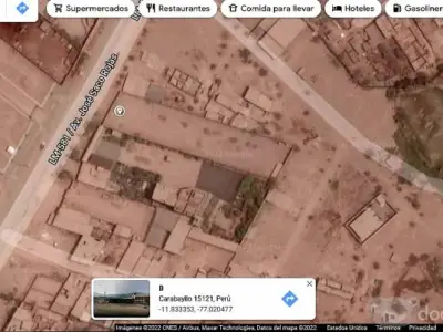 Terreno 2000 m2 En Misma Avenida Saco Rojas (ex- San Juan)