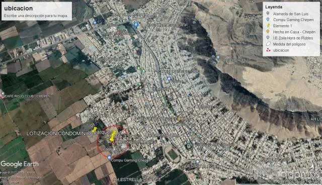SE VENDE LOTE 120 m2, URBANIZACION LA  PAZ EN CHEPEN - 2