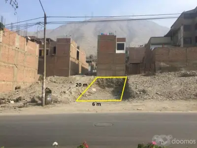 Venta de Terreno en Calle Principal - Las Terrazas de Caraponguillo