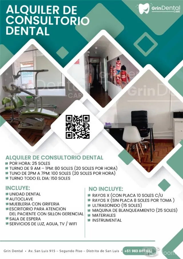 Alquiler Consultorio Dental Por Horas, Turnos y/o Dias Distrito de San Luis - Zona Comercial — foto 8