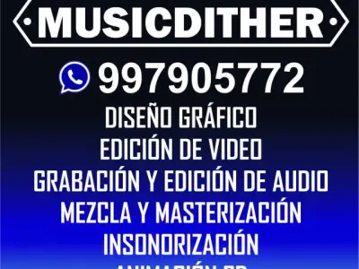 DISEÑO GRAFICO EDICION DE AUDIO VIDEO GRABACION MEZCLA MASTERIZACION ANIMACION 2D