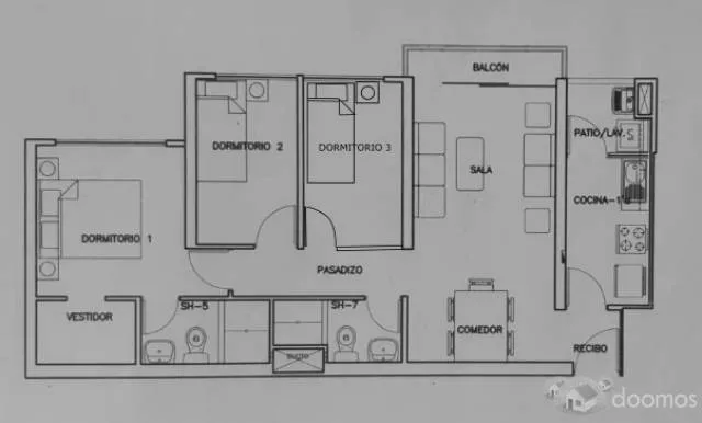 Hermoso departamento 62 m2 en Surco Paseo de la Castellana — foto 6