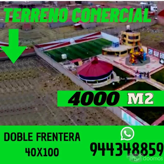 TERRENO COMERCIAL 4000 M2 EN ESQUINA A LADO DE COLEGIO - 2