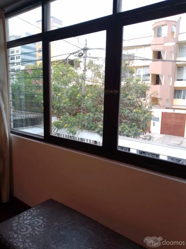alquilo san Borja monoambiente 2do piso con baño privado calle Rubens 170 paralelo av. san Luis  a una cuadra de Javier Prado — foto 3