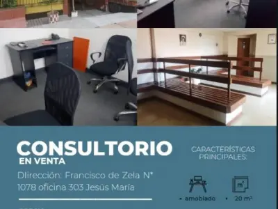 CONSULTORIO EN VENTA EN LA MEJOR ZONA DE JESUS MARIA