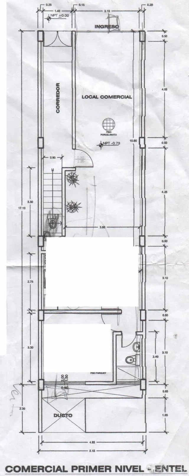 Alquilo inmueble céntrico de 80m con baño independiente servicios independientes a la Calle - 8