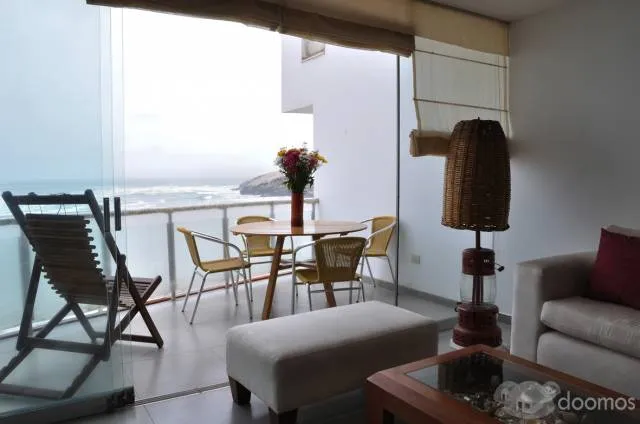 Punta Hermosa, departamento con vista al mar primera fila en Malecón Central — foto 5