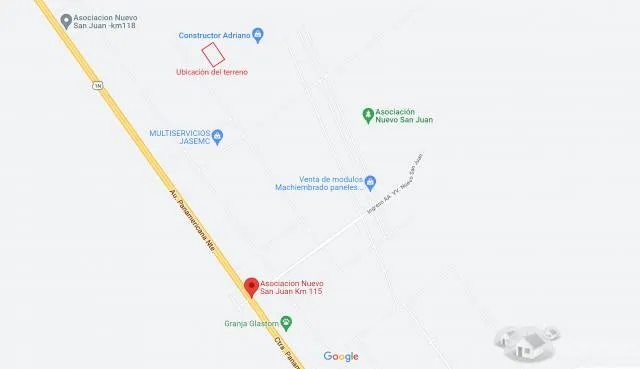 VENTA DE 2 TERRENOS EN ASOC. NUEVO SAN JUAN, HUACHO KM. 115 — foto 2