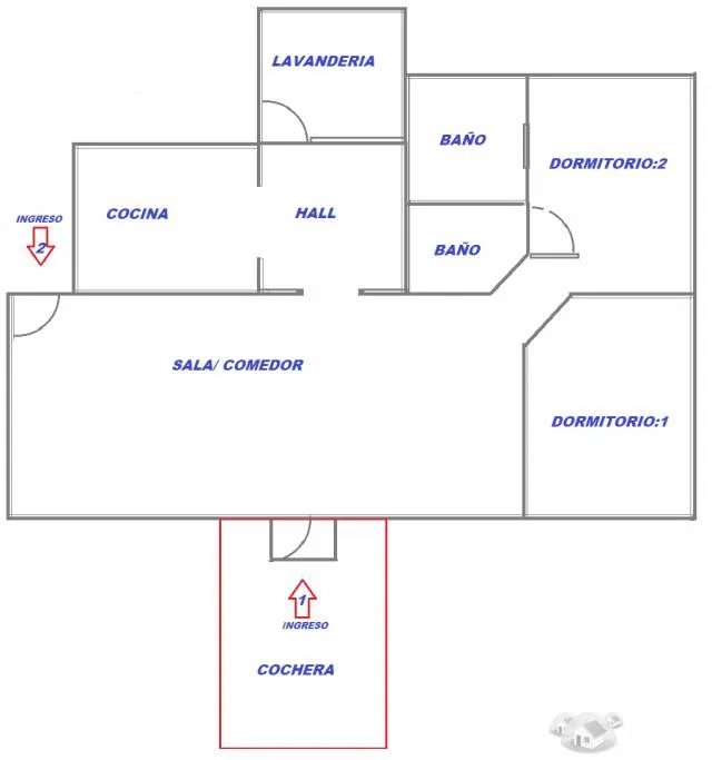 SE VENDE DEPARTAMENTO EN SURCO DE 86 m², CON COCHERA — foto 15