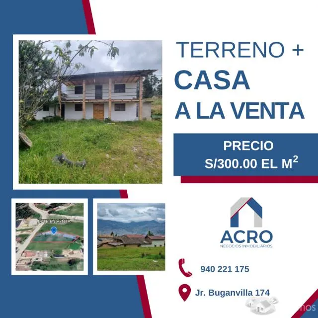 TERRENO + CASA + GALPON + RESERVORIO — foto 1