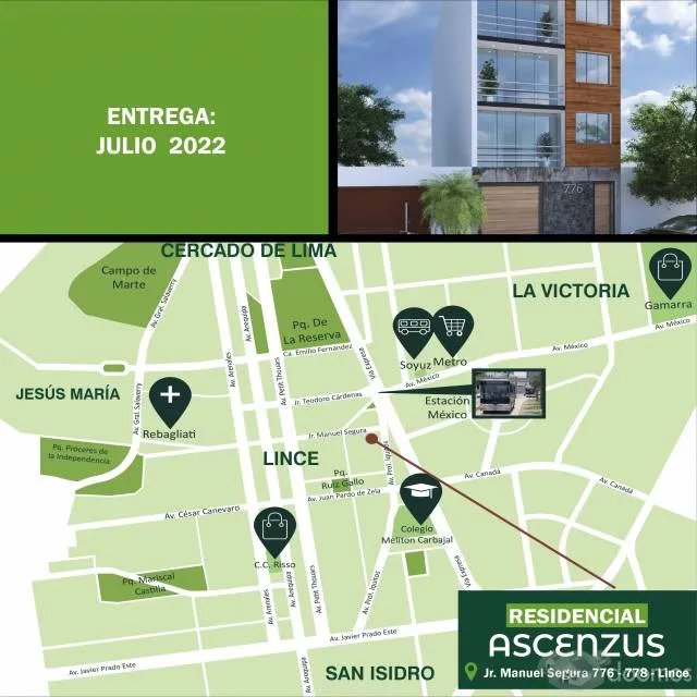 Vive en Lince, Vive a 5 Minutos de San Isidro! — foto 3
