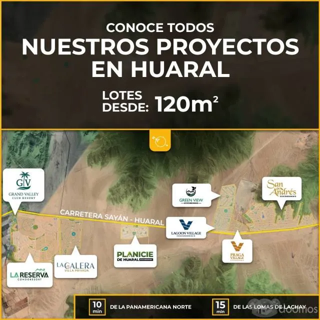 REMATE TERRENOS EN HUARAL 18 MIL SOLES — foto 2