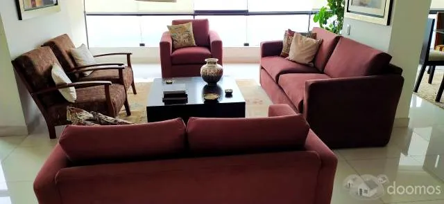 VENDO HERMOSO Y AMPLIO DEPARTAMENTO CON VISTA PANORÁMICA AL GOLF LOS INCAS — foto 4