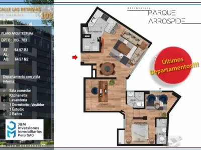 Dpto. Flat 303