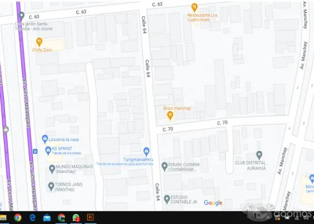 TERRENOS EN VENTA EN MUY BUENA ZONA, A 2 CUADRAS DE LA PLAZA DE MANCHAY — foto 3