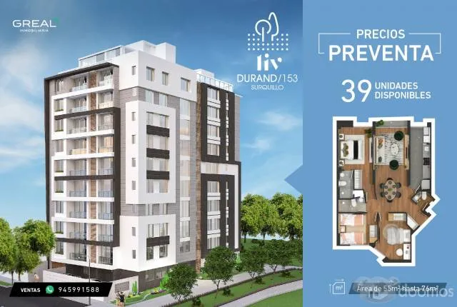 RESIDENCIAL LIV DURAND - VIVE CERCA A MIRAFLORES VENTA DEPARTAMENTO EN PRE VENTA — foto 7