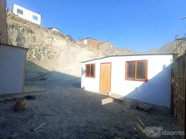SE VENDE TERRENO CON CASA PREFABRICADA EN HIJOS DE APURIMAC 6TA ETAPA MZ N1 LOTE 19 - 1